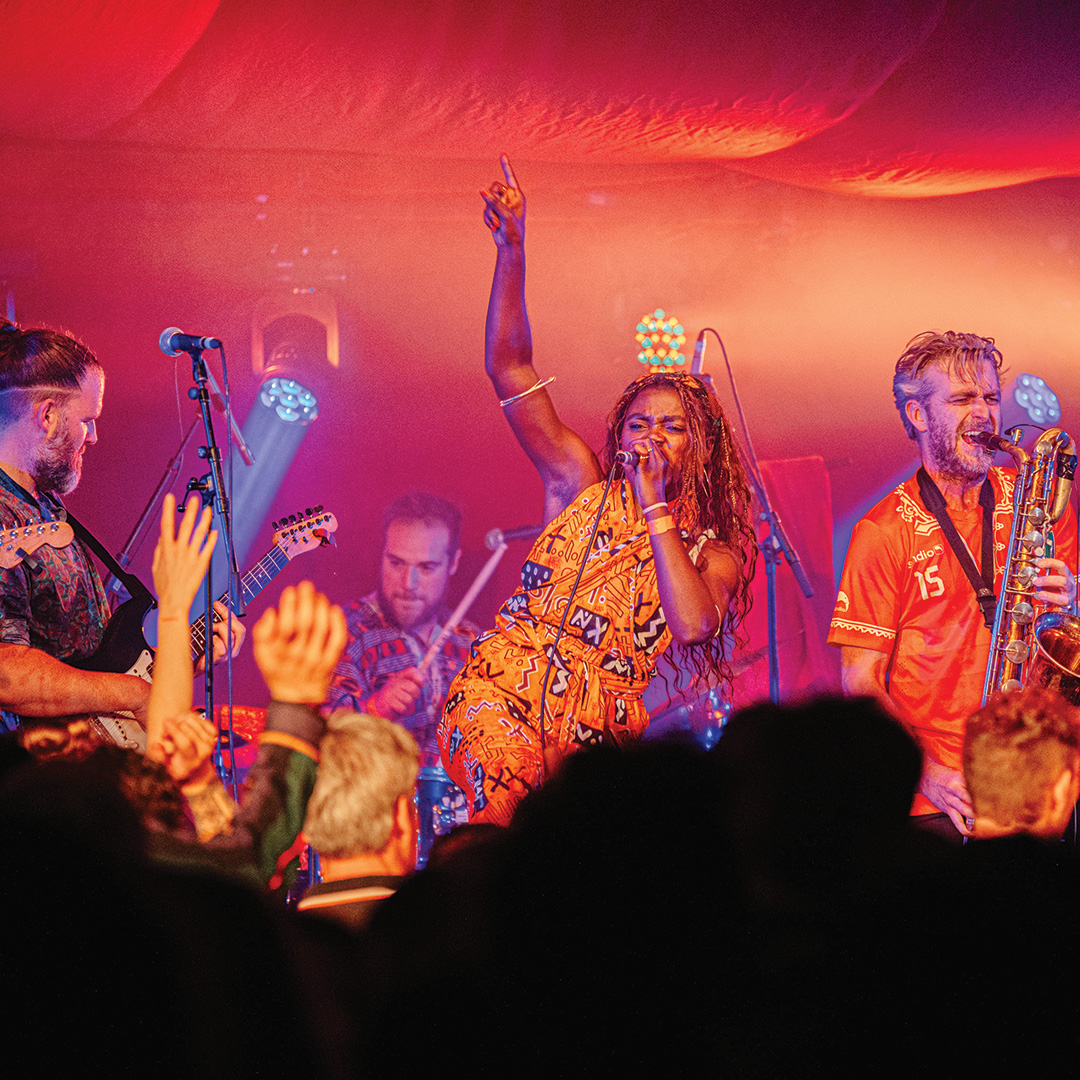 London Afrobeat Collective onstage